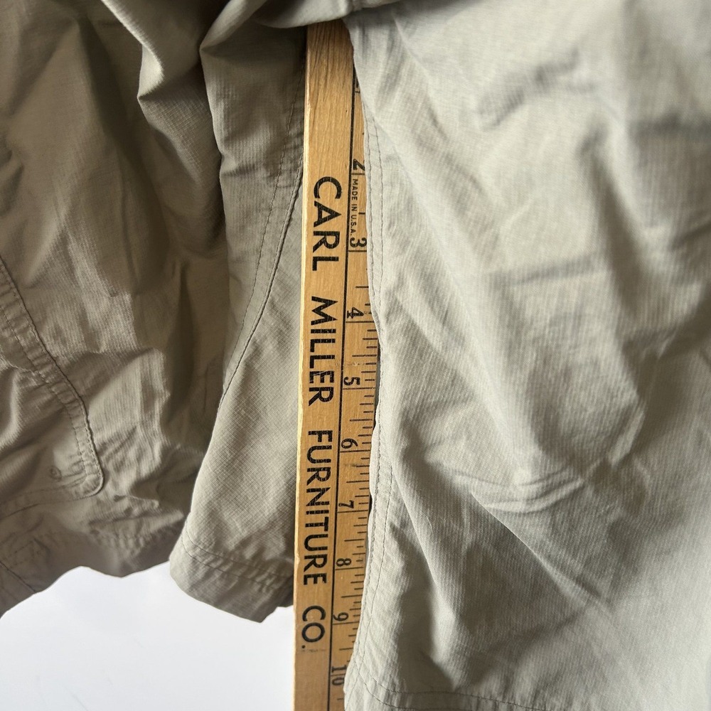 Columbia Titanium Mens XXL Hiking Shorts Sage Green Nylon Ripstop TM4144 - Picture 4 of 8